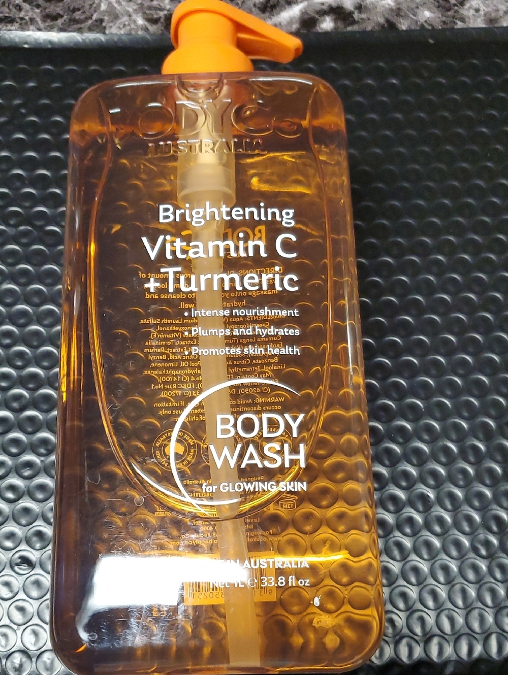 Body Wash Vitamin C + Turmeric Brightening Gel — Orange